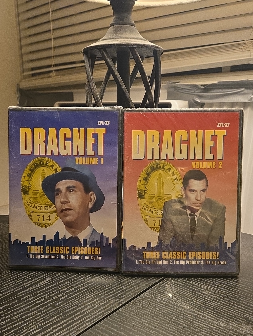 Dragnet DVD Volume 1 & 2 Box Set - Blue & Orange